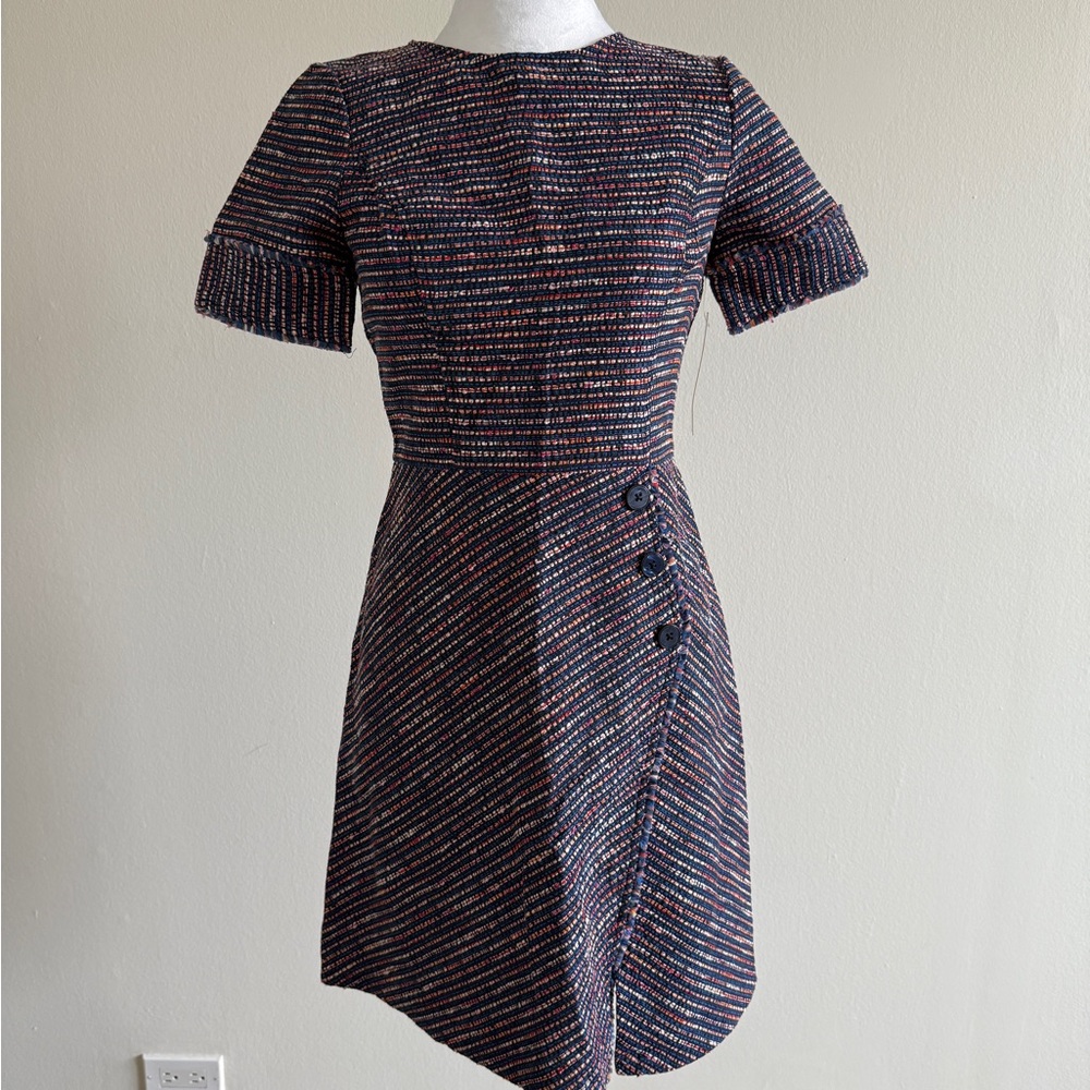 Shoshanna Multicolor Striped Dress